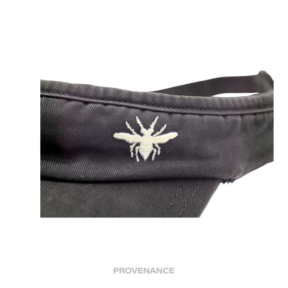 🔴 Dior Bee Embroidered  Visor - Washed Black - Picture 6 of 8